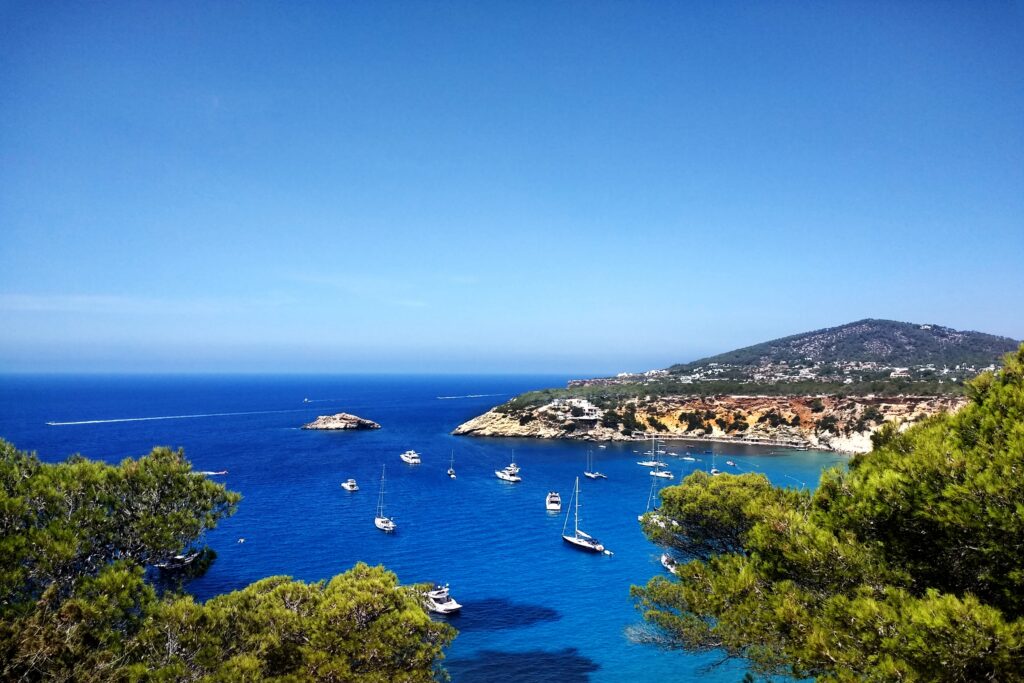 shot-of-sunny-weather-in-the-coast-near-ibiza-full-of-boats